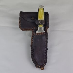 Beautiful Vintage Rare Case XX Hatchet And Knife Combo.